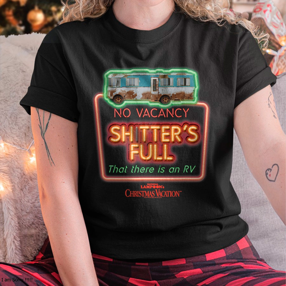 Christmas Vacation No Vacancy Shtter's Full Christmas T-Shirt - Christmas Unisex T-Shirt/Hoodie/Sweatshirt - ZON00