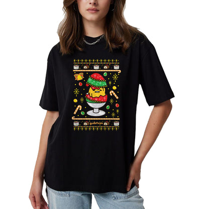 Gudetama Ugly Christmas Egg T-Shirt - Christmas Unisex T-Shirt/Hoodie/Sweatshirt - ZON00