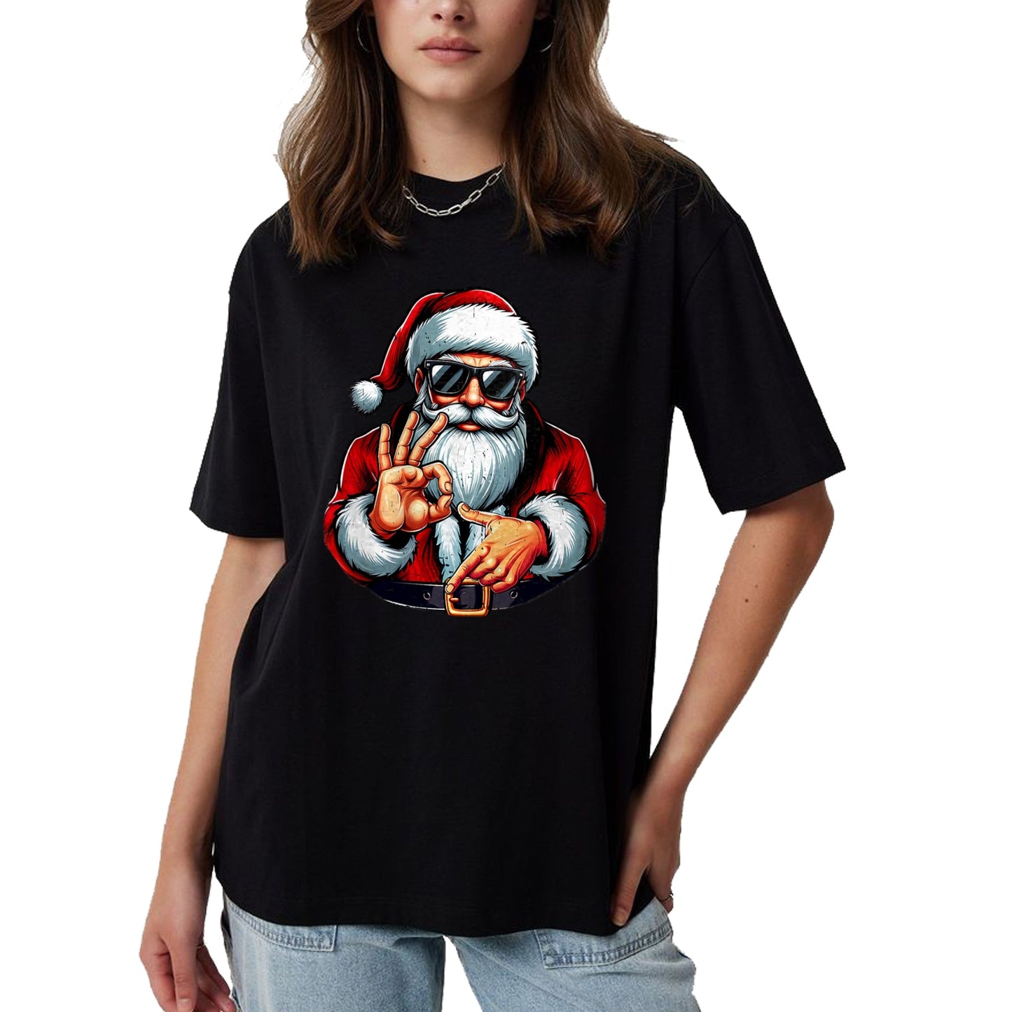 Funny Six Seven 6 7 Meme Santa Christmas Shirt Men Boys Teen T-Shirt - Christmas Unisex T-Shirt/Hoodie/Sweatshirt - ZON00