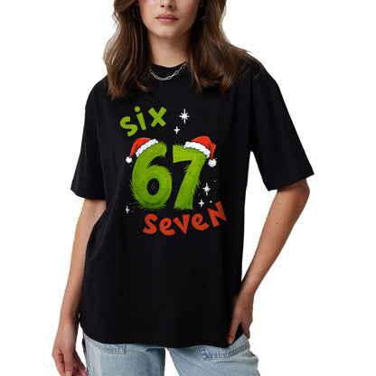 67 Meme Six Seven for Kids Women Men Boys Girls Christmas T-Shirt - Christmas Unisex T-Shirt/Hoodie/Sweatshirt - ZON00