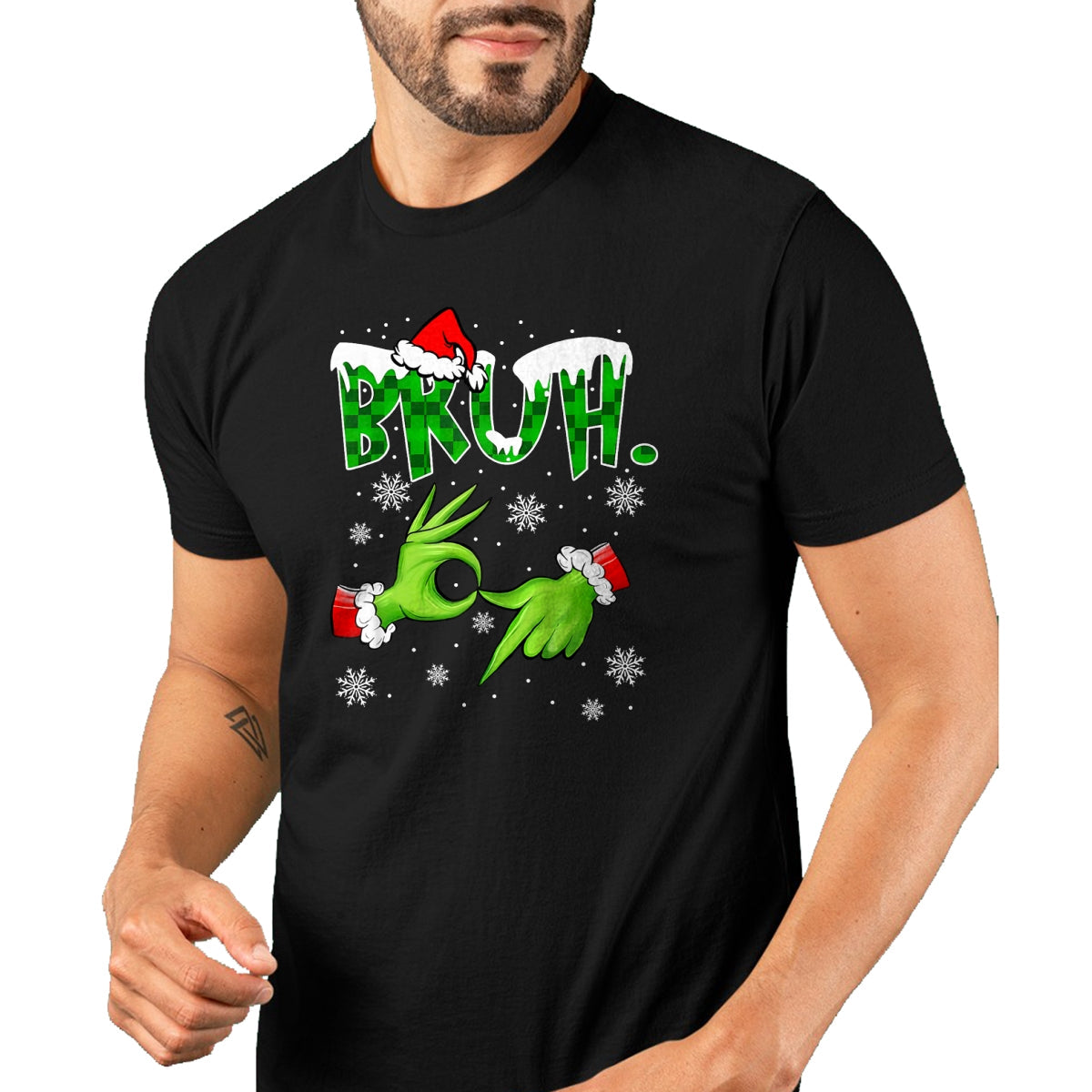 Bruh 67 Six Seven 6 7 Meme Christmas Funny Gen Alpha Slang T-Shirt  - Christmas Unisex T-Shirt/Hoodie/Sweatshirt - ZON00