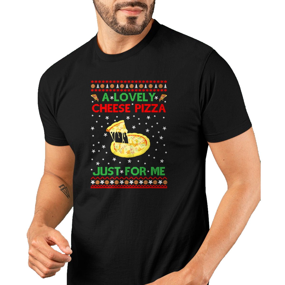 A Lovely Cheese Pizza Shirt Alone Funny Kevin X-Mas Home T-Shirt - Christmas Unisex T-Shirt/Hoodie/Sweatshirt - ZON00