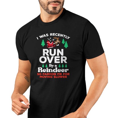 Christmas Runover By Reindeer Funny Xmas Women Men Kids T-Shirt - Christmas Unisex T-Shirt/Hoodie/Sweatshirt - ZON00