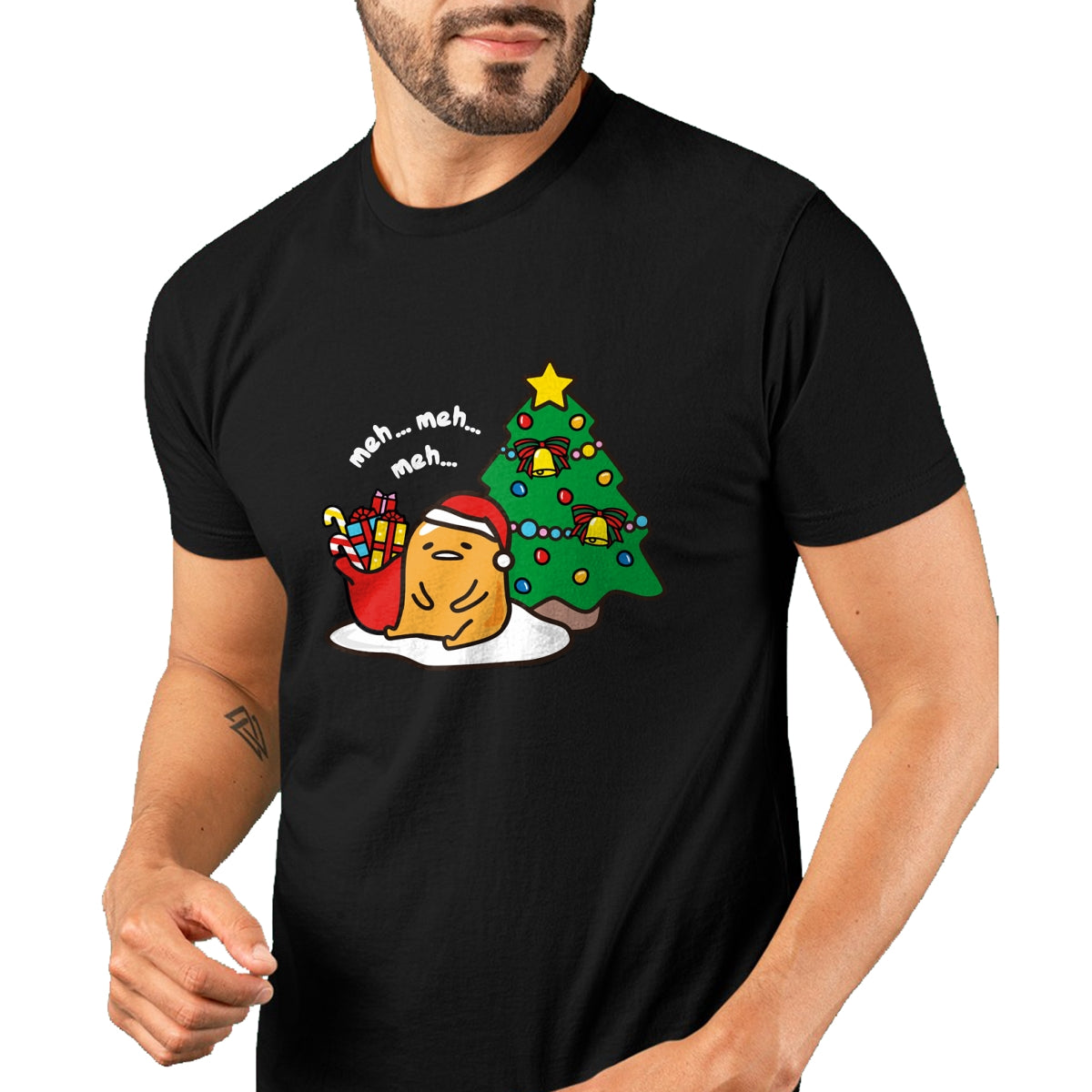 Gudetama Christmas Tree Hoodie Sweatshirt Pullover Hoodie - Christmas Unisex T-Shirt/Hoodie/Sweatshirt - ZON00