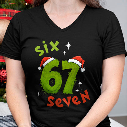 67 Meme Six Seven for Kids Women Men Boys Girls Christmas T-Shirt - Christmas Unisex T-Shirt/Hoodie/Sweatshirt - ZON00