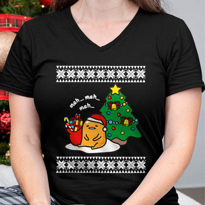 Gudetama Ugly Christmas T-Shirt - Christmas Unisex T-Shirt/Hoodie/Sweatshirt - ZON00