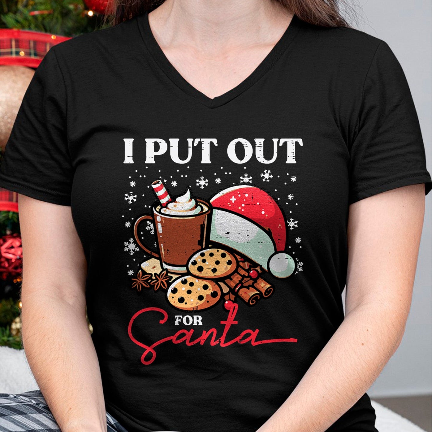 Christmas I Put Out For Santa Funny Xmas Kids Women Men T-Shirt - Christmas Unisex T-Shirt/Hoodie/Sweatshirt - ZON00