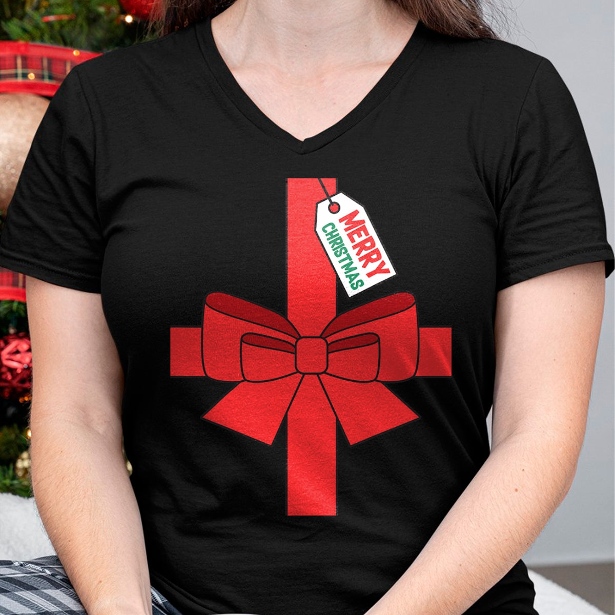 Funny DIY Christmas Present Costume T-Shirt - Christmas Unisex T-Shirt/Hoodie/Sweatshirt - ZON00