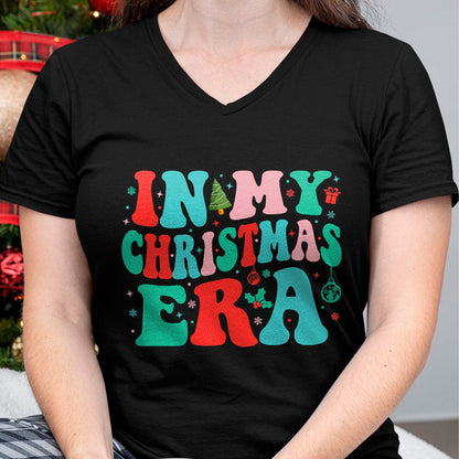 In My Christmas Era Cute Groovy Christmas Holiday Xmas T-Shirt - Christmas Unisex T-Shirt/Hoodie/Sweatshirt - ZON00