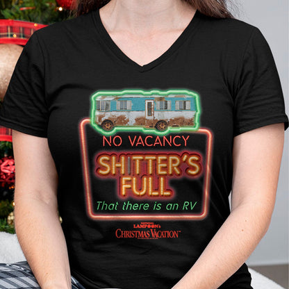 Christmas Vacation No Vacancy Shtter's Full Christmas T-Shirt - Christmas Unisex T-Shirt/Hoodie/Sweatshirt - ZON00
