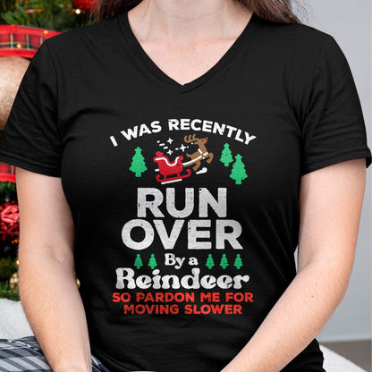 Christmas Runover By Reindeer Funny Xmas Women Men Kids T-Shirt - Christmas Unisex T-Shirt/Hoodie/Sweatshirt - ZON00