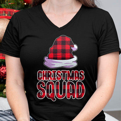 Christmas Squad Family Group Matching Christmas Party Pajama T-Shirt - Christmas Unisex T-Shirt/Hoodie/Sweatshirt - ZON00