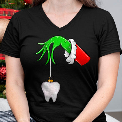 Christmas Tooth Dentist Dental Assistant Teeth Xmas Pajamas T-Shirt - Christmas Unisex T-Shirt/Hoodie/Sweatshirt - ZON00