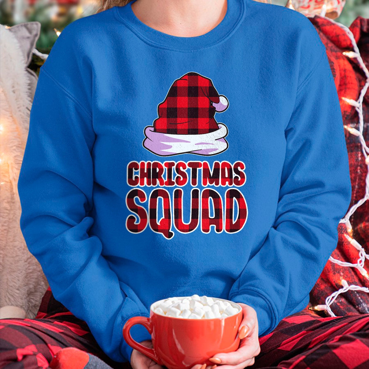 Christmas Squad Family Group Matching Christmas Party Pajama T-Shirt - Christmas Unisex T-Shirt/Hoodie/Sweatshirt - ZON00