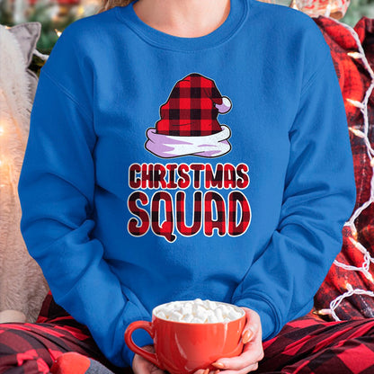 Christmas Squad Family Group Matching Christmas Party Pajama T-Shirt - Christmas Unisex T-Shirt/Hoodie/Sweatshirt - ZON00