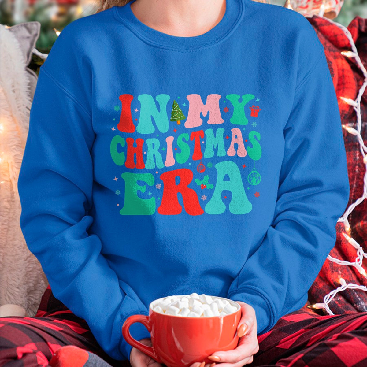 In My Christmas Era Cute Groovy Christmas Holiday Xmas T-Shirt - Christmas Unisex T-Shirt/Hoodie/Sweatshirt - ZON00