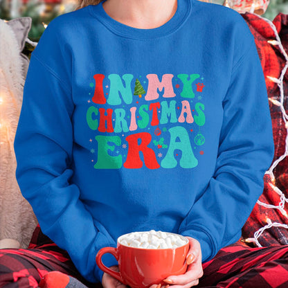 In My Christmas Era Cute Groovy Christmas Holiday Xmas T-Shirt - Christmas Unisex T-Shirt/Hoodie/Sweatshirt - ZON00