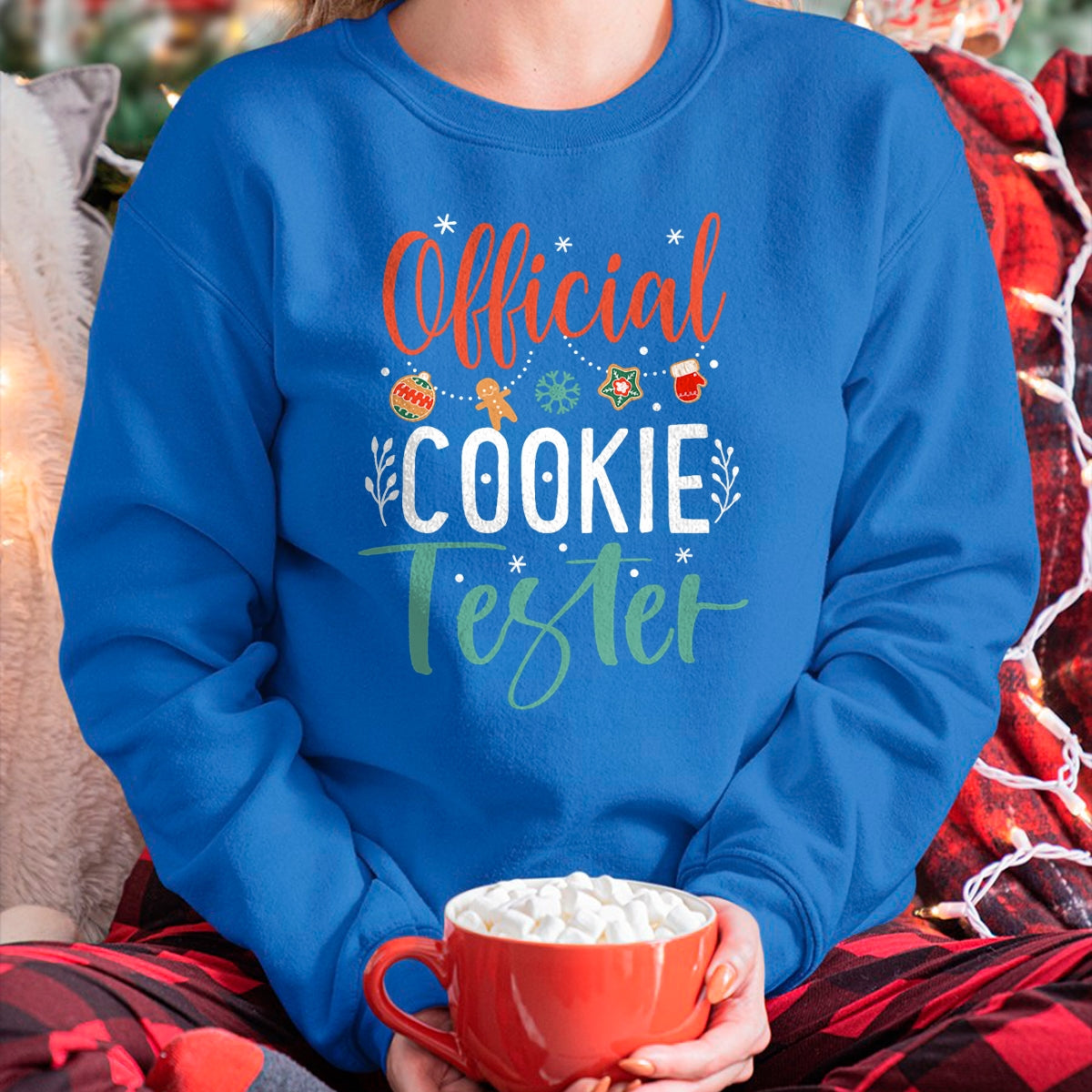 Official Cookie Tester Funny Christmas Couples Matching T-Shirt - Christmas Unisex T-Shirt/Hoodie/Sweatshirt - ZON00