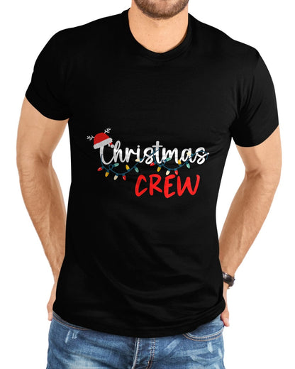 Christmas Crew Xmas Lights Family Matching Pajamas Holiday T-Shirt - Christmas Unisex T-Shirt/Hoodie/Sweatshirt - ZON00