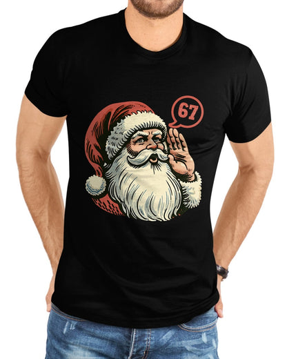 67 Christmas Funny Six Seven Meme Brainrot Santa Claus Boys T-Shirt - Christmas Unisex T-Shirt/Hoodie/Sweatshirt - ZON00