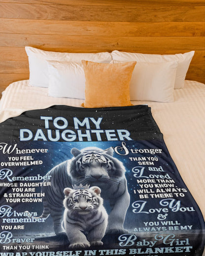 BLANKET FOR DAUGHTER – COMFORT & WARMTH GIFT FROM MOM Sherpa Fleece Quilt Blanket zon00 (SKUB12-153)