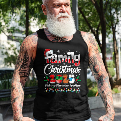 Family Christmas 2025 Matching Outfit Xmas Squad Santa T-Shirt - Christmas Unisex T-Shirt/Hoodie/Sweatshirt - ZON00