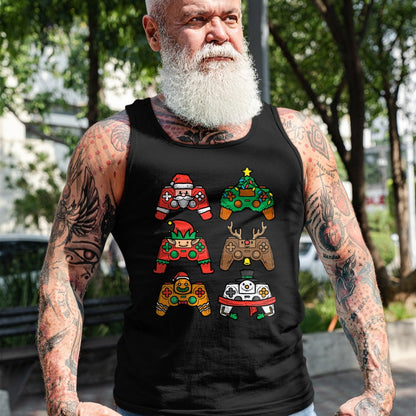 Christmas Gamer Controller Xmas Gaming T-Shirt - Christmas Unisex T-Shirt/Hoodie/Sweatshirt - ZON00