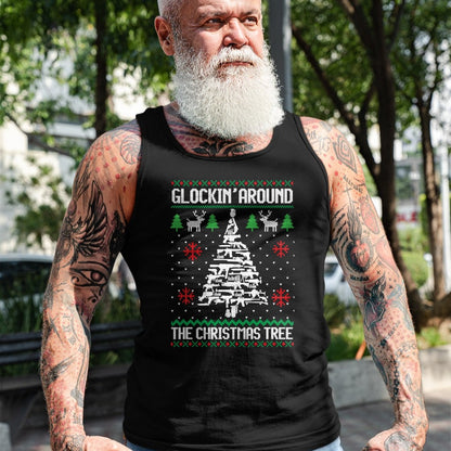 Funny Guns Ugly Christmas Sweaters for Gun Lovers Men Women T-Shirt - Christmas Unisex T-Shirt/Hoodie/Sweatshirt - ZON00