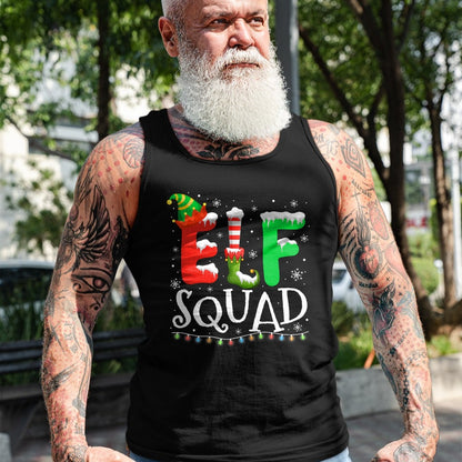Elf Family Christmas Matching Pajamas Xmas Elf Squad T-Shirt - Christmas Unisex T-Shirt/Hoodie/Sweatshirt - ZON00