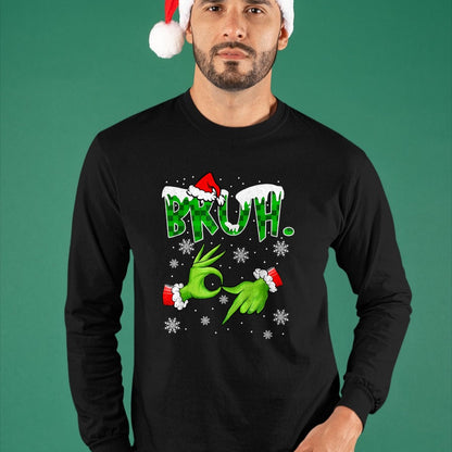 Bruh 67 Six Seven 6 7 Meme Christmas Funny Gen Alpha Slang T-Shirt  - Christmas Unisex T-Shirt/Hoodie/Sweatshirt - ZON00