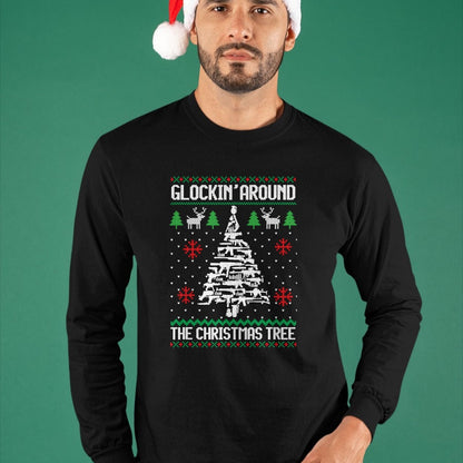 Funny Guns Ugly Christmas Sweaters for Gun Lovers Men Women T-Shirt - Christmas Unisex T-Shirt/Hoodie/Sweatshirt - ZON00