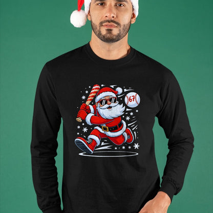 Funny Baseball Santa 67 Christmas Xmas Pajamas Boys T-Shirt - Christmas Unisex T-Shirt/Hoodie/Sweatshirt - ZON00