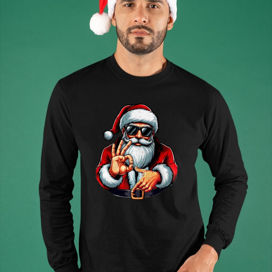 Funny Six Seven 6 7 Meme Santa Christmas Shirt Men Boys Teen T-Shirt - Christmas Unisex T-Shirt/Hoodie/Sweatshirt - ZON00