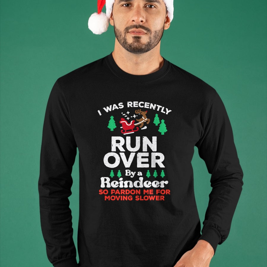 Christmas Runover By Reindeer Funny Xmas Women Men Kids T-Shirt - Christmas Unisex T-Shirt/Hoodie/Sweatshirt - ZON00