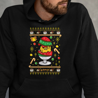 Gudetama Ugly Christmas Egg T-Shirt - Christmas Unisex T-Shirt/Hoodie/Sweatshirt - ZON00