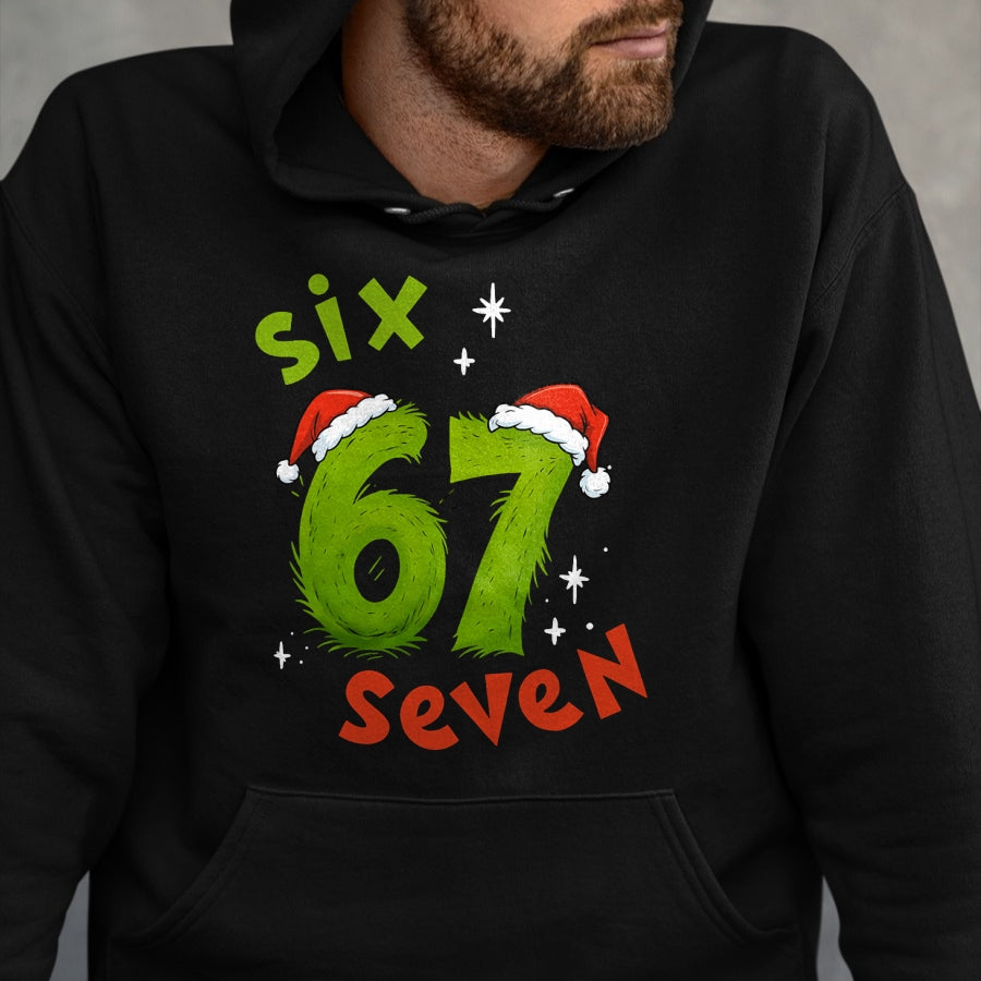 67 Meme Six Seven for Kids Women Men Boys Girls Christmas T-Shirt - Christmas Unisex T-Shirt/Hoodie/Sweatshirt - ZON00