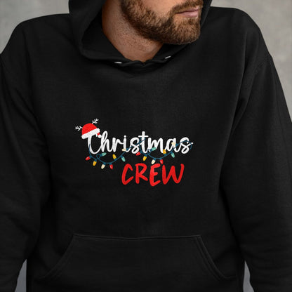 Christmas Crew Xmas Lights Family Matching Pajamas Holiday T-Shirt - Christmas Unisex T-Shirt/Hoodie/Sweatshirt - ZON00
