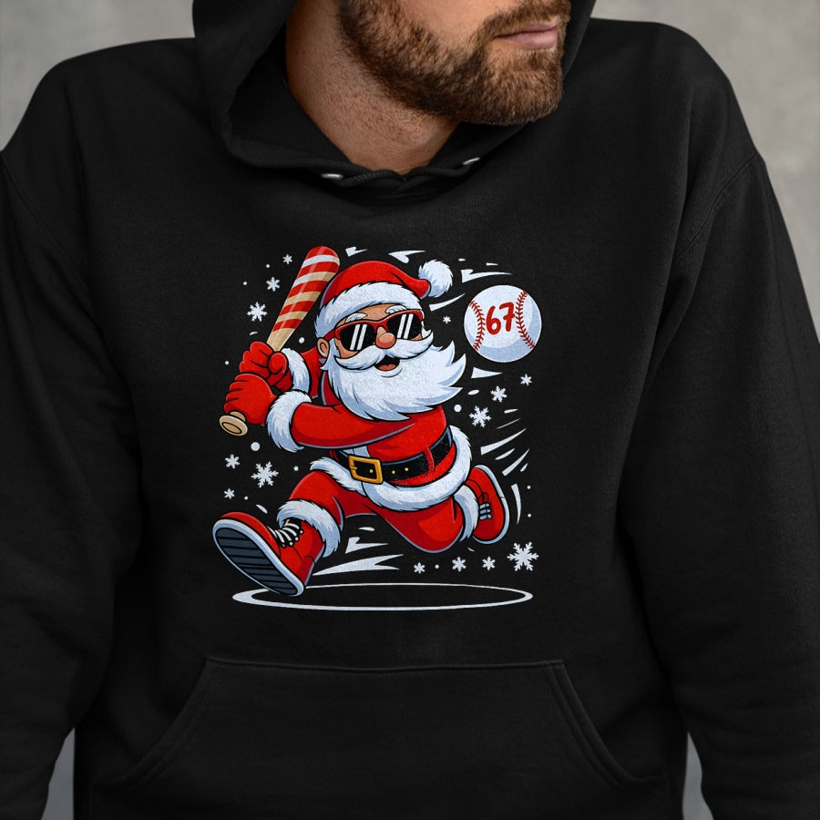 Funny Baseball Santa 67 Christmas Xmas Pajamas Boys T-Shirt - Christmas Unisex T-Shirt/Hoodie/Sweatshirt - ZON00